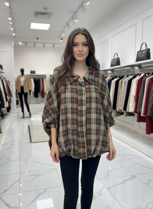 bombers a carreaux Sofia