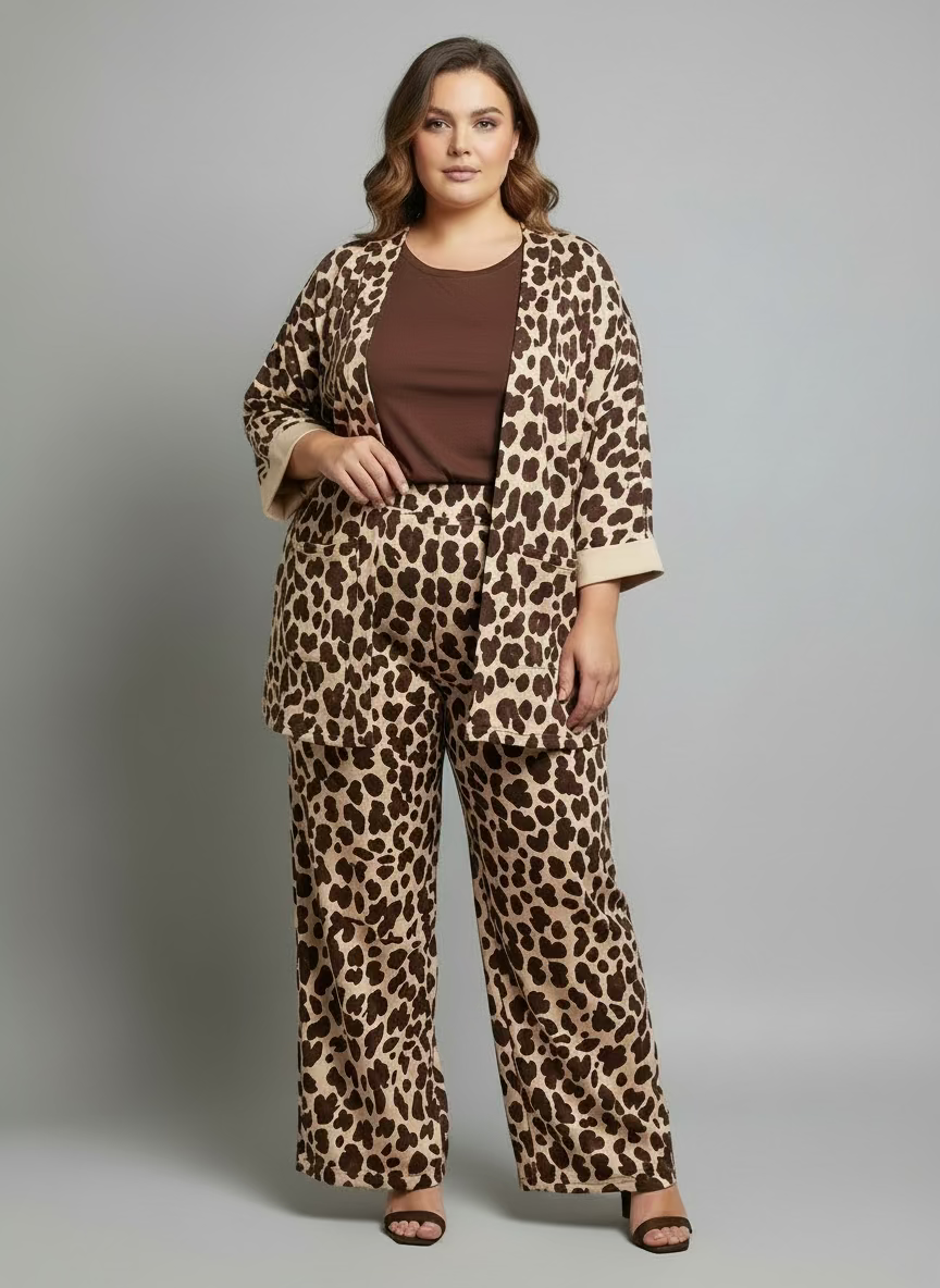 ensemble léopard klam