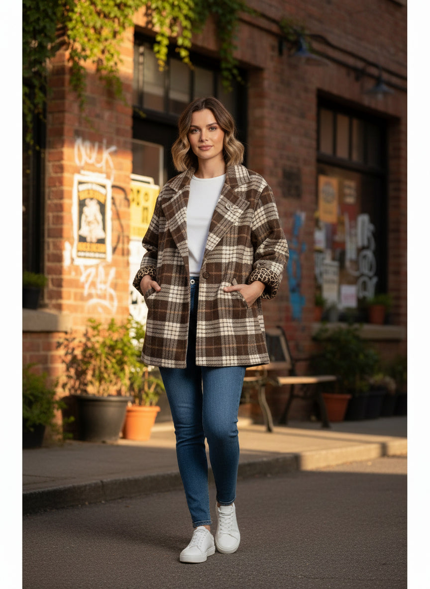 veste avec sa broche