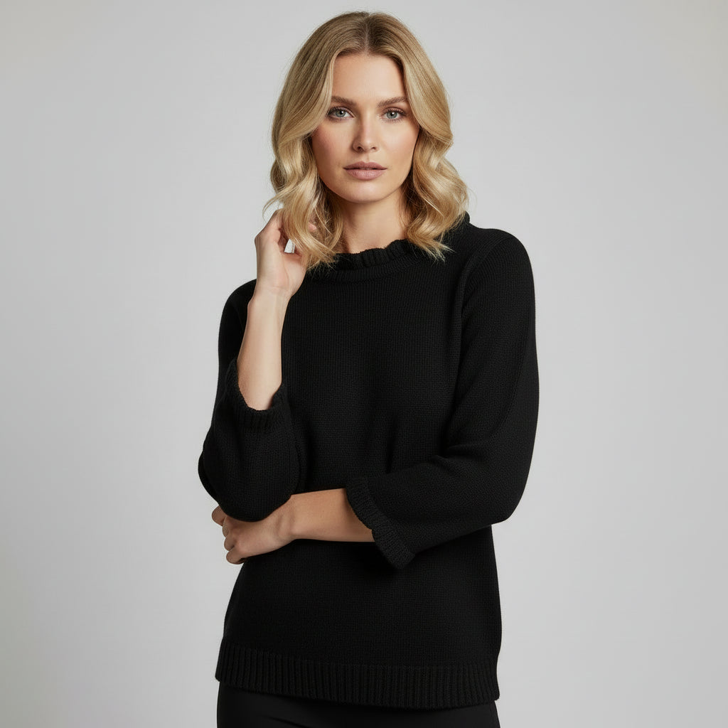 pull frou frou manche