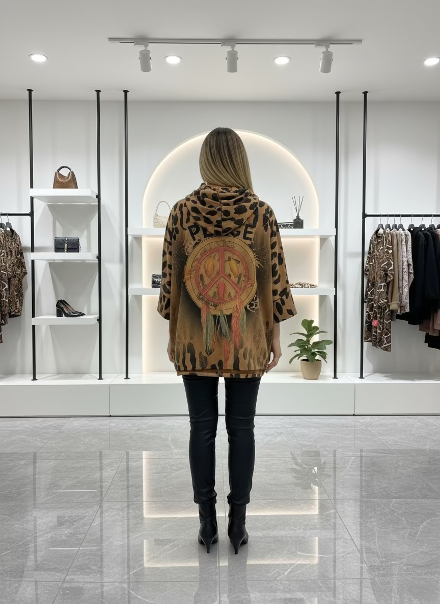 veste peau de pêche