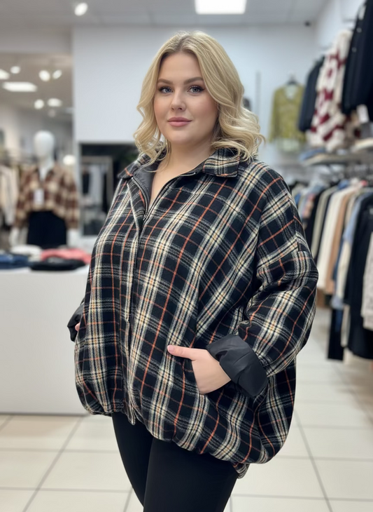 bombers a carreaux Sofia