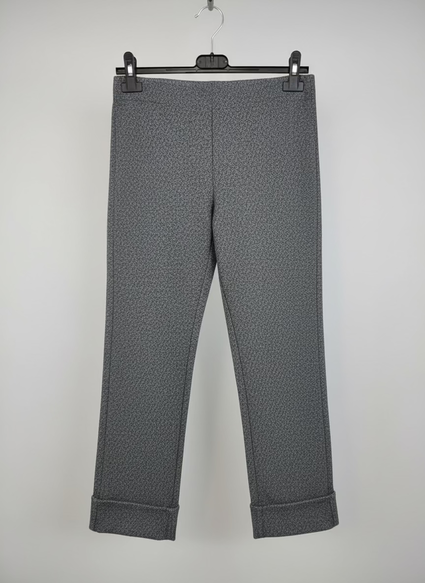pantalon gris chiné