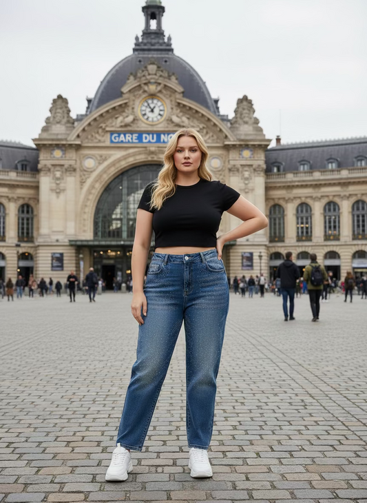 jean strass très extensible