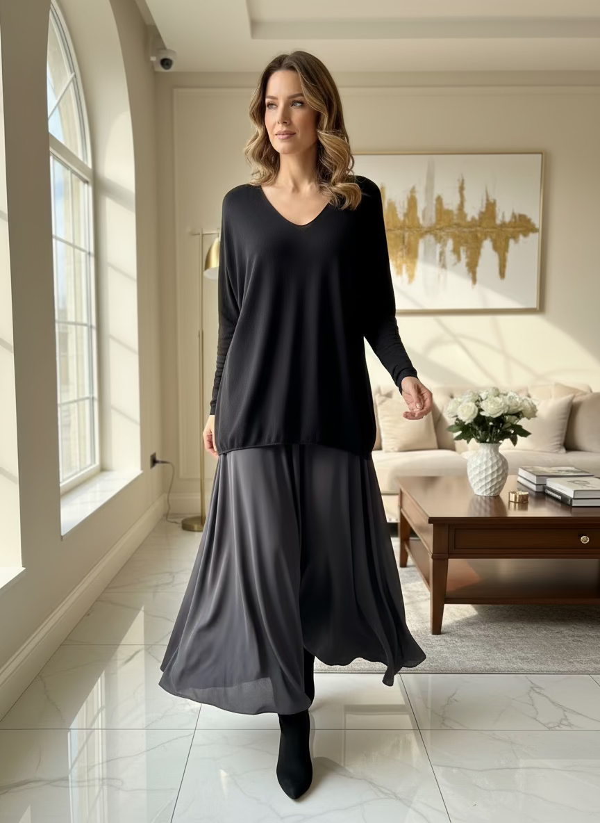 haut coton oversize
