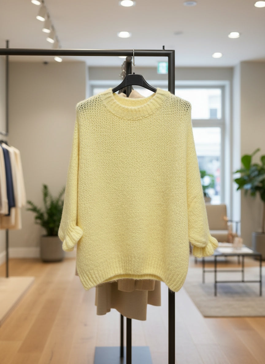 pull frou frou manche